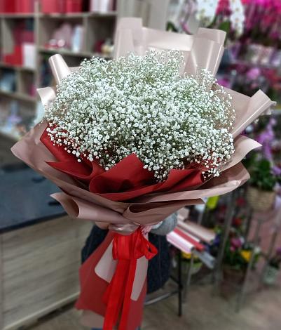 Букет цветов из: Гипсофила в Кваркено